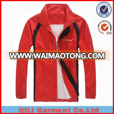 100% polyester Waterproof Men's Jacket Autumn Winter clothing Hoodie jacket windproof mini order