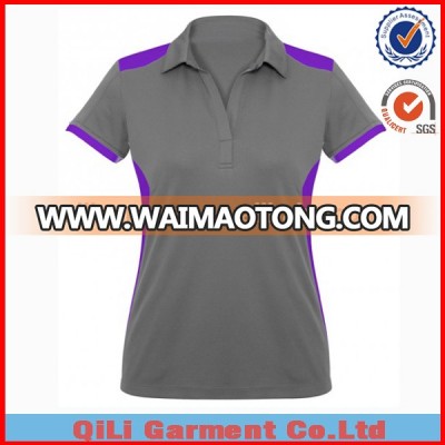 Short Sleeve Style Polo T-shirts cotton polyester Material Custom ladies Polo Shirts High Quality Polo T Shirt Manufacturing